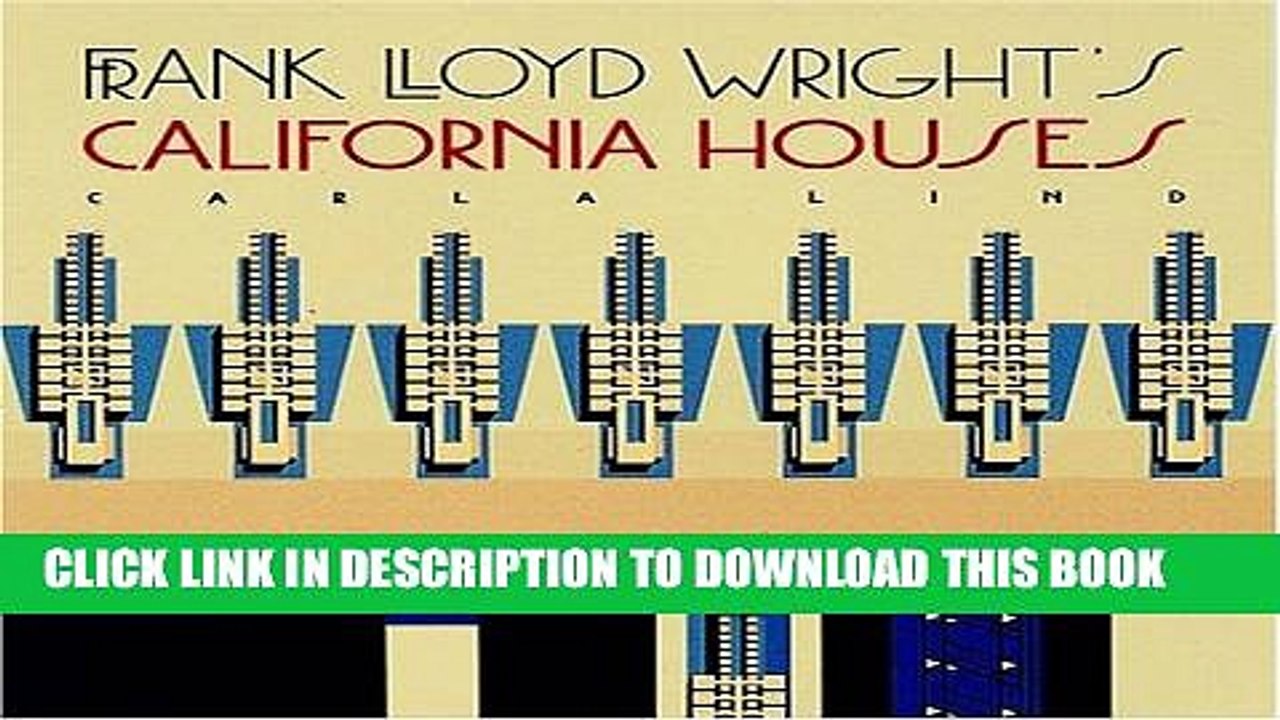 [PDF] Frank Lloyd Wright s California Houses Popular Colection