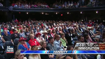 Trump asks his supporters to weigh in on deportation policy