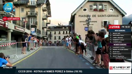 UTMB® 2016 - Col de Voza (En Español)