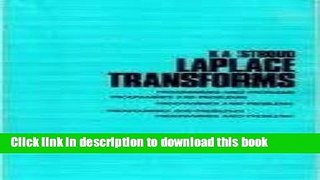 Read Laplace Transforms: Programmes and Problems  Ebook Free