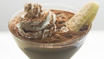 Tiramisu Martini - Cocktail & Dessert In One!