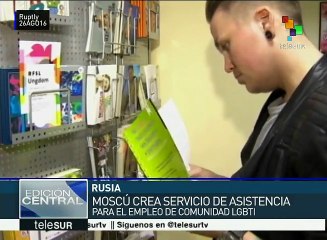 Rusia crea servicio de asistencia para el empleo de comunidad LGTBI