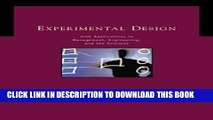 [PDF] Experimental Design with Applications in Management, Engineering and the Sciences Popular