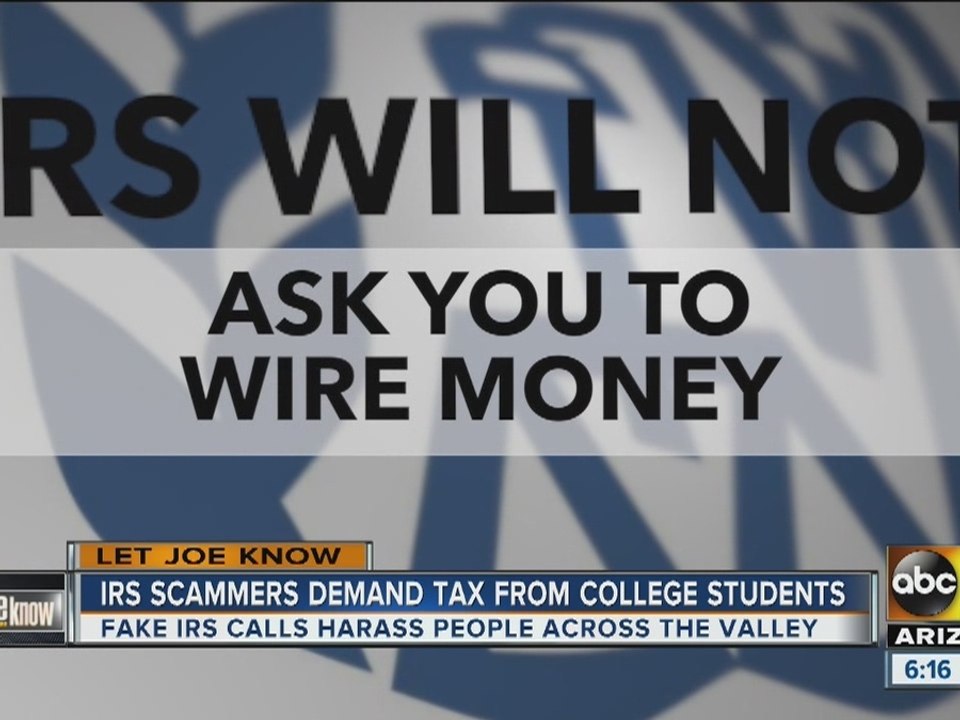 Scammers posing as IRS now targeting college students
