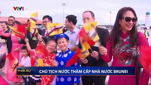 Chủ tịch nước Trần Đại Quang thăm cấp nhà nước Brunei