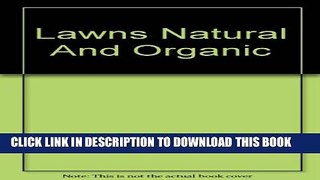 Collection Book Lawns Natural And Organic