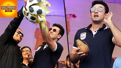 Ranbir Kapoor Celebrates Janmashtami With Aditya Thackeray | Bollywood Asia