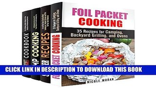 Collection Book Cooking Outdoors Box Set (4 in 1): Make Camping and Outdoor Cooking Fun with Foil