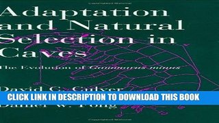 Collection Book Adaptation and Natural Selection in Caves: The Evolution of Gammarus minus