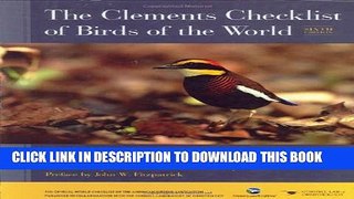 Collection Book The Clements Checklist of Birds of the World