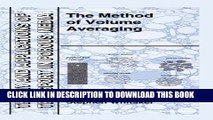 [PDF] The Method of Volume Averaging (Theory and Applications of Transport in Porous Media)