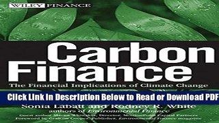 [Get] Carbon Finance: The Financial Implications of Climate Change Free Online