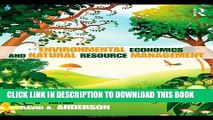 Collection Book Environmental Economics and Natural Resource Management Third Edition