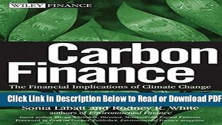 [Get] Carbon Finance: The Financial Implications of Climate Change Free New