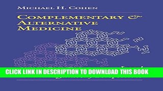 [PDF] Complementary and Alternative Medicine: Legal Boundaries and Regulatory Perspectives Full