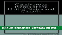 Collection Book Carnivorous Plants of the United States and Canada