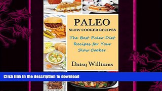 READ BOOK  Paleo Slow Cooker Recipes: The Best Paleo Diet Recipes for Your Slow Cooker FULL ONLINE