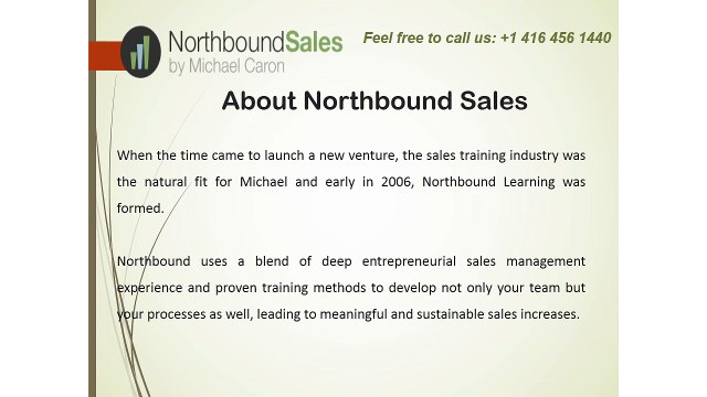 Northbound Sales : Effective Sales Team Development Programs