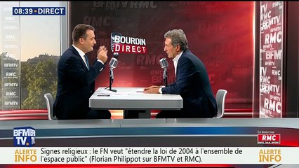 Florian Philippot face à Jean-Jacques Bourdin en direct_BFMTV_2016_08_26_09_59