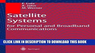 Collection Book Satellite Systems for Personal and Broadband Communications