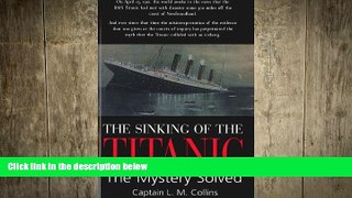 READ book  The Sinking of the Titanic  FREE BOOOK ONLINE