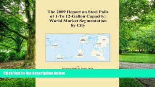 Big Deals  The 2009 Report on Steel Pails of 1-To 12-Gallon Capacity: World Market Segmentation by