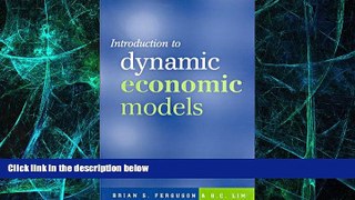 Big Deals  Introduction To Dynamic Economic Models  Best Seller Books Best Seller