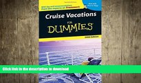 FAVORIT BOOK Cruise Vacations For Dummies 2006 (Dummies Travel) FREE BOOK ONLINE