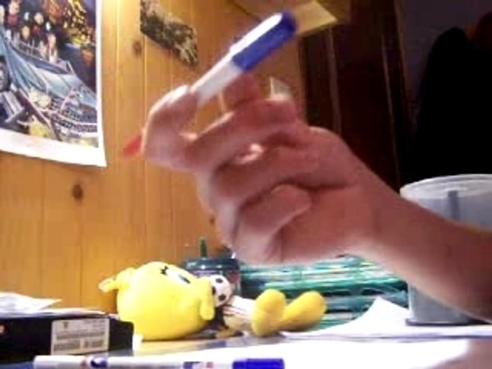 jonglage stylo