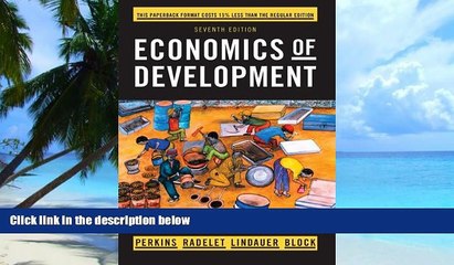 Big Deals  Economics of Development (Seventh Edition)  Best Seller Books Best Seller