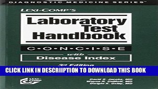 [PDF] Laboratory Test Handbook Concise: With Disease Index Popular Collection