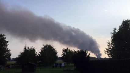 Incendie au magasin Dillies de Tournai