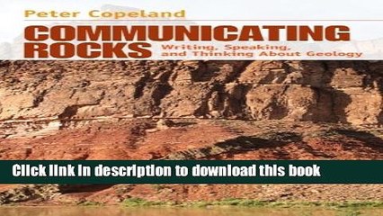 Read Communicating Rocks: Writing, Speaking, and Thinking About Geology  Ebook Online