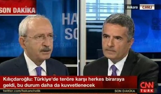 Kılıçdaroğlu: Demirtaş, Terörü lanetliyoruz dedi