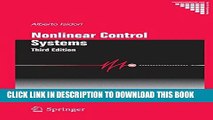 Collection Book Nonlinear Control Systems (Communications and Control Engineering)
