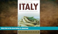 FAVORIT BOOK Eating   Drinking in Italy: Italian Menu Translator   Restaurant Guide (Open Road