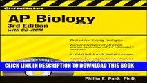 Collection Book CliffsNotes AP Biology with CD-ROM, 3rd Edition (Cliffs AP)