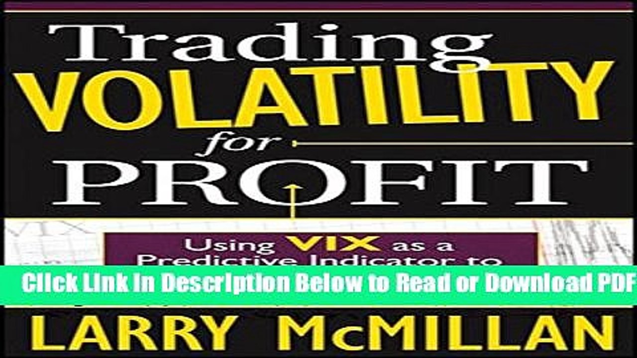 [Get] Trading Volatility for Profit: Using VIX as a Predictive Indicator to Find Winning Trades