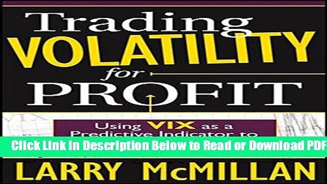 [Get] Trading Volatility for Profit: Using VIX as a Predictive Indicator to Find Winning Trades