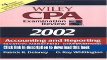 Read Wiley CPA Examination Review 2002, 4 Volume Set (Wiley C P a Examination Review (4 Volume