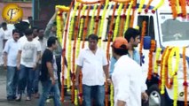 ACTOR KRUSHNA ABHISHEK FATHER FUNERAL