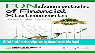 Read FUNdamentals of Financial Statements: It s easier than you think  Ebook Free