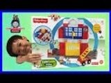 Little People Builders Fire Station Building and Playing, Unboxing Review | Liam and Taylor's Corner