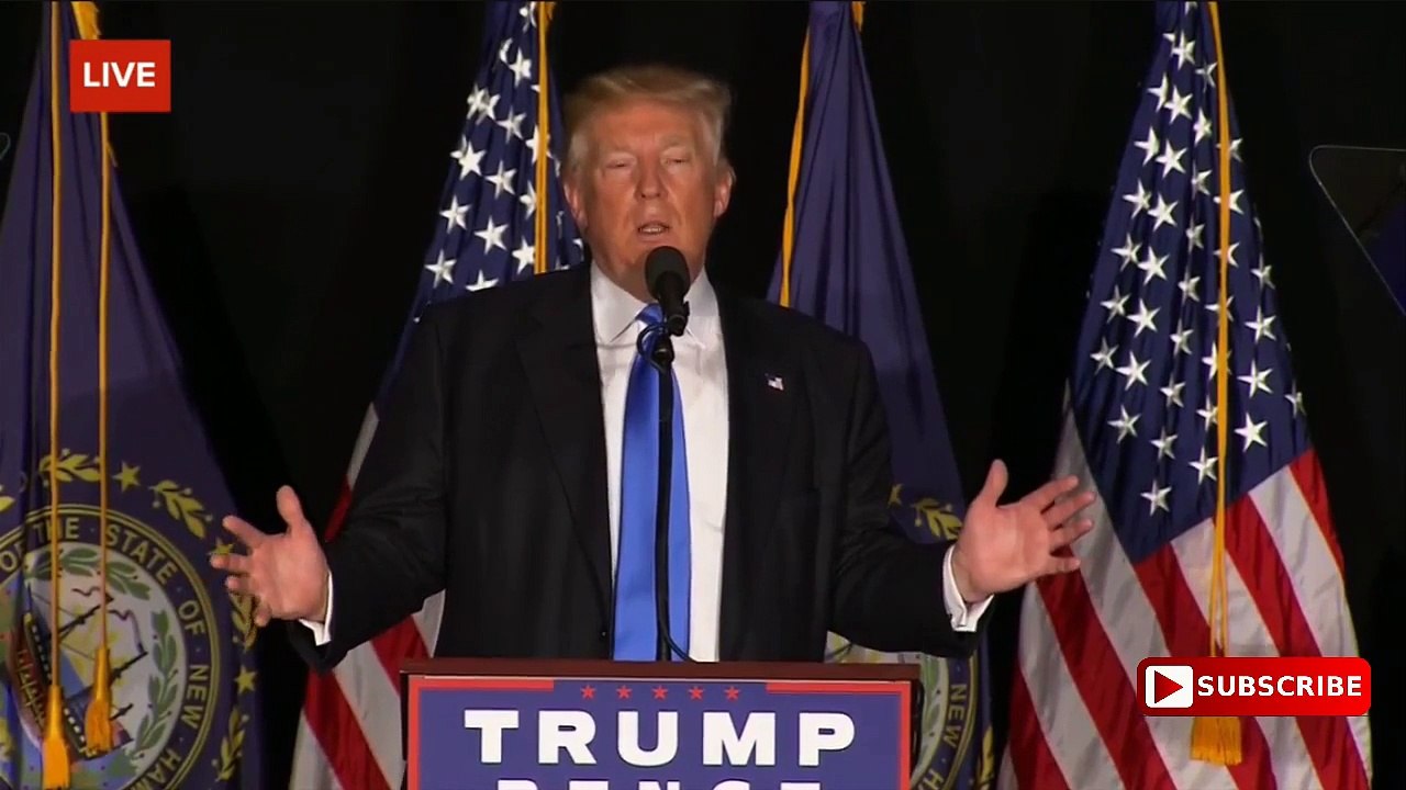 Full Speech- Donald Trump Rally in Manchester, New Hampshire (August 25, 2016) Trump Live Speech_33