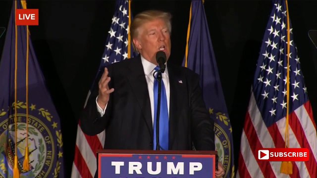Full Speech- Donald Trump Rally in Manchester, New Hampshire (August 25, 2016) Trump Live Speech_49