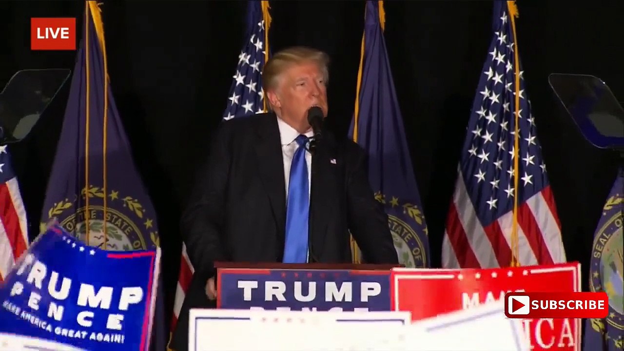 Full Speech- Donald Trump Rally in Manchester, New Hampshire (August 25, 2016) Trump Live Speech_53