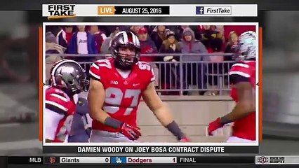 ESPN First Take - Should Joey Bosa Sit Out The Season-