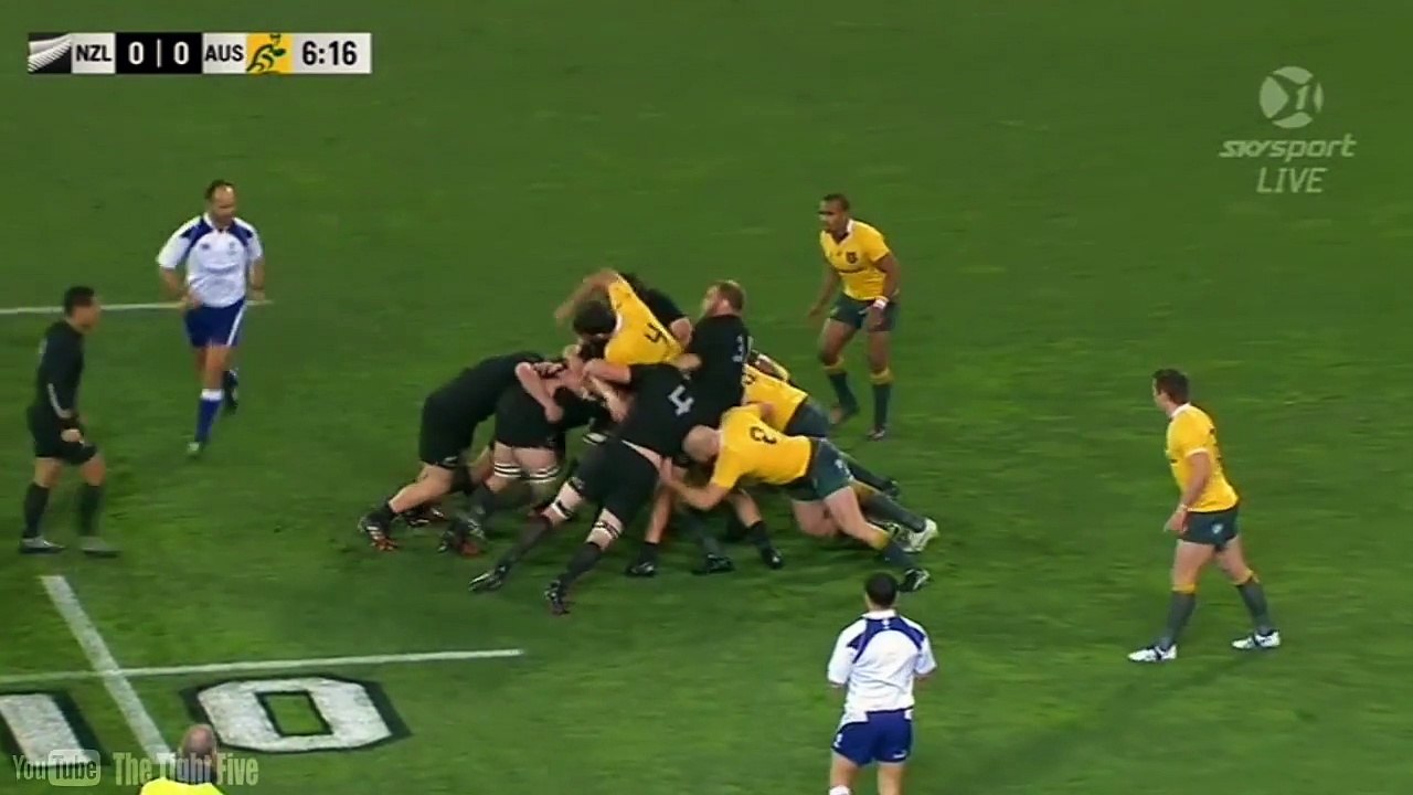 Owen Franks coupable d'une fourchette ?