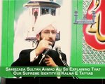 Sahibzada Sultan Ahmad Ali Sb speaking about our Identity that is Kalma e Tayyab