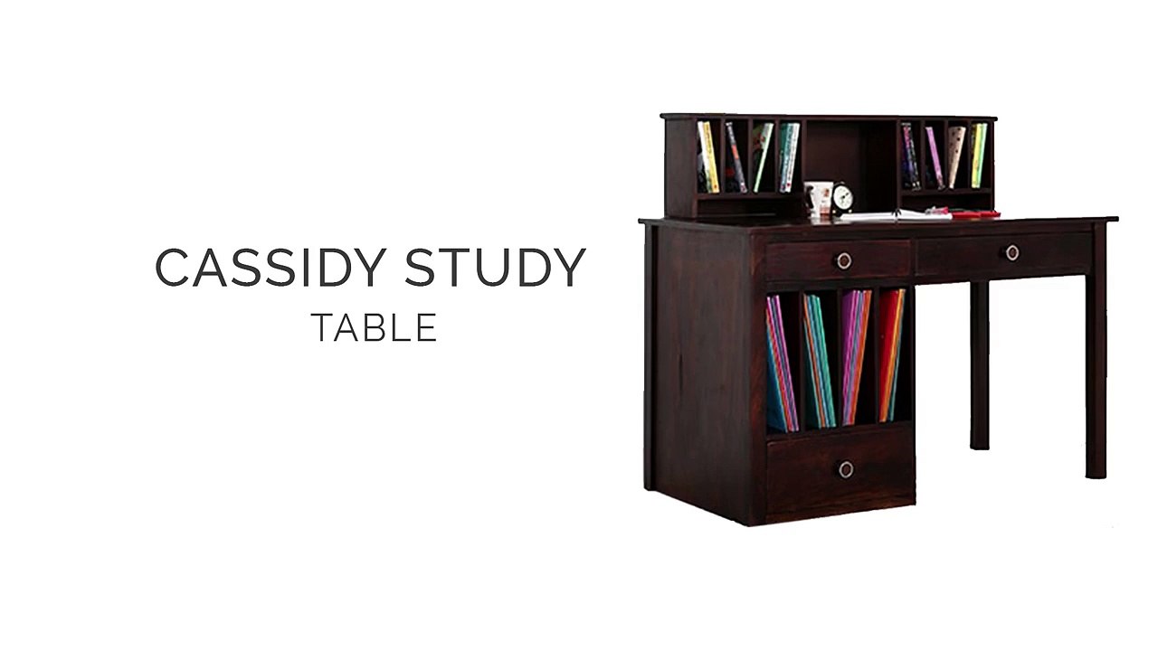 Study Table - Buy Cassidy Study Table Online @ Wooden Street